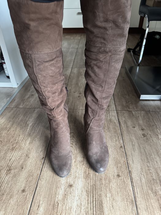 Kozaki damskie za kolano