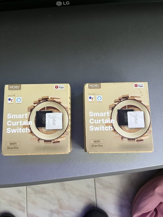 Interruptores novos para estore