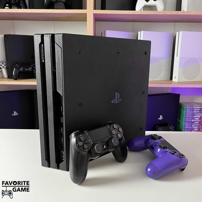 PS4 PRO 1TB + 20 ігор + 2 джоя + Гарантія /Доставка Київ/Плейстейшн 4