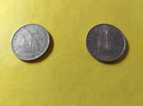 Moeda de Cinco Escudos (5$00) Cupro-Níquel 1986