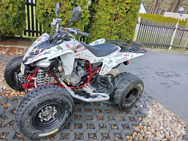 Yamaha Raptor 250 zajerestrowana. Gotowa do jazdy.