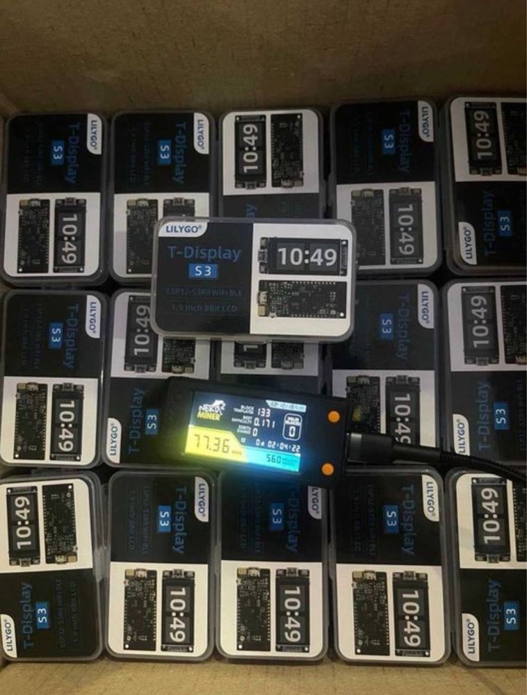 Продам соло майнер nerd miner v2, асик jingleminer