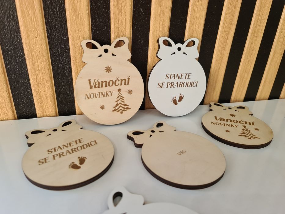 Bombka z grawerem Świąteczna Nowina