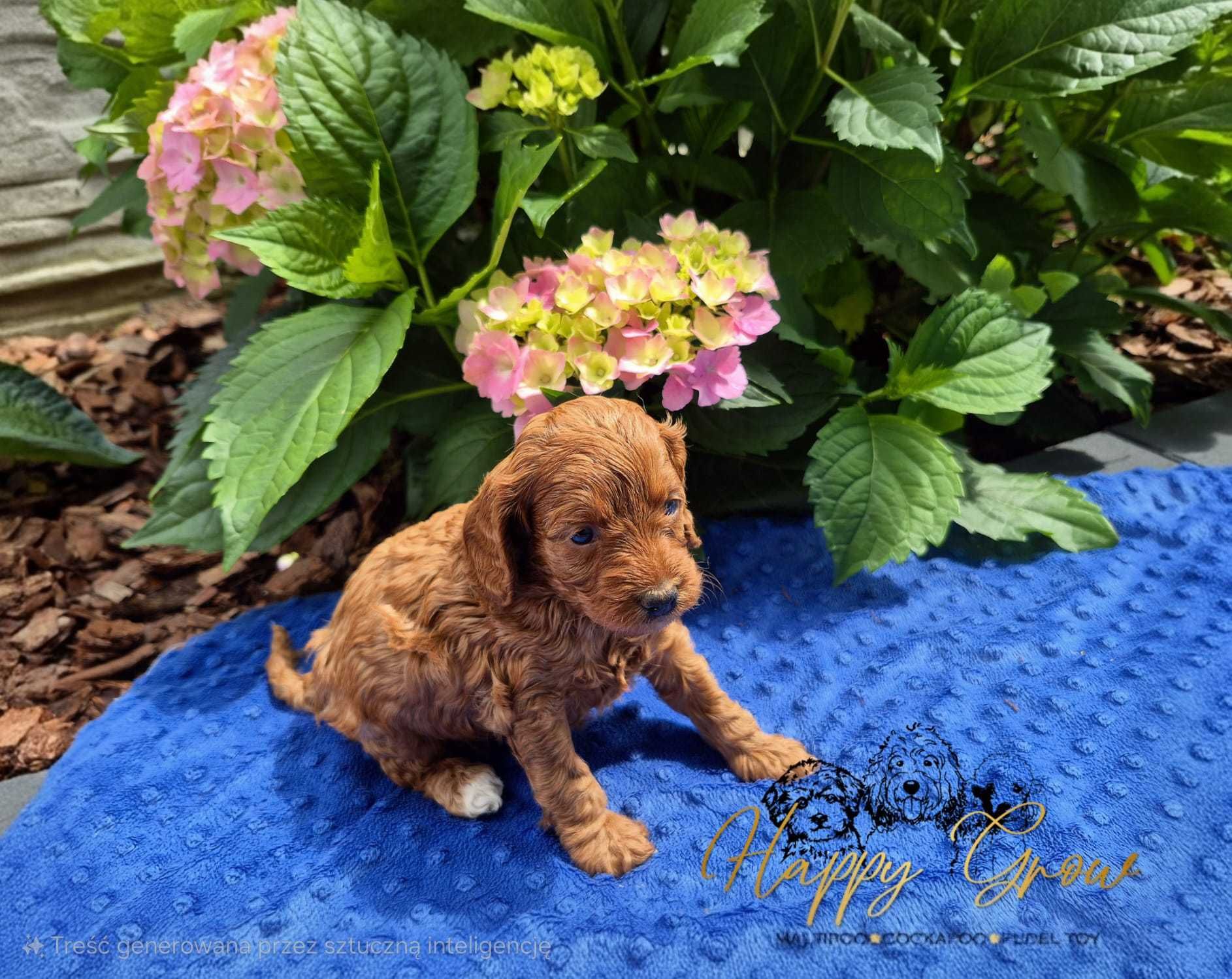 Cockapoo F1B Red mini suczka Prada