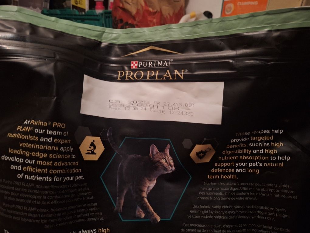 Areia aglomerante para gato
