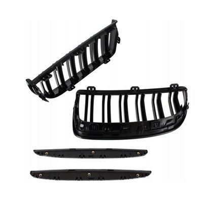 Grill Nerki Bmw E90 E91 04-07 Sedan Czarny Połysk
