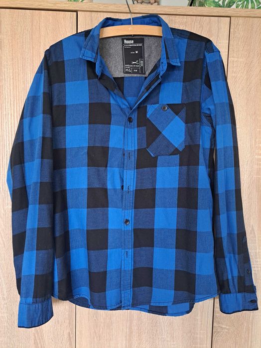 2 koszule męskie House, Pull & Bear, rozmiar M