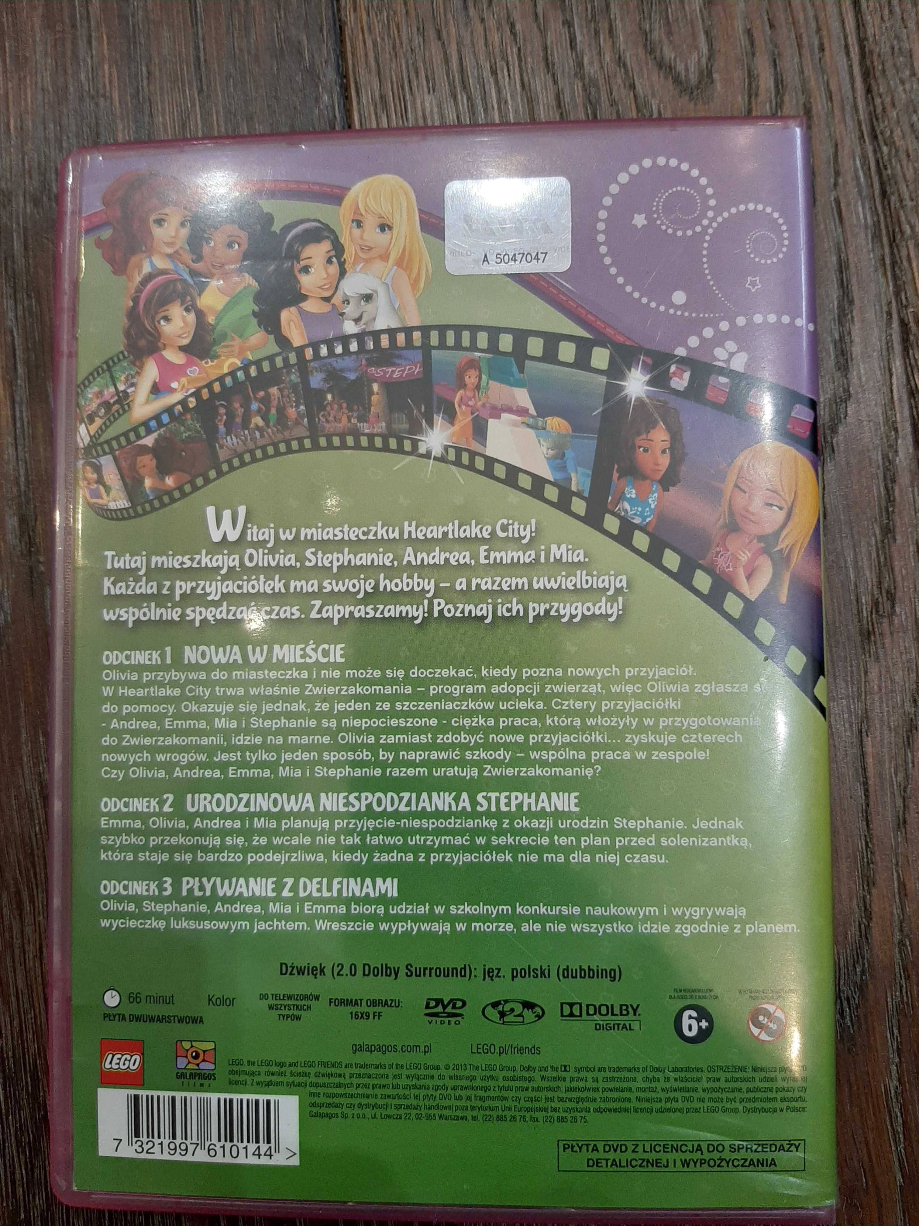 płyta DVD bajka lego friends używana