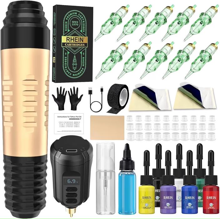 Kit tatuagem Rhein (Novo e Selado)