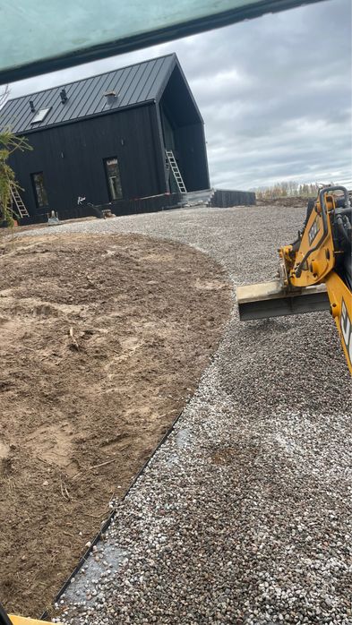 Usługi koparko-ładowarką, Usługi budowlane, Szamba, Polbruki