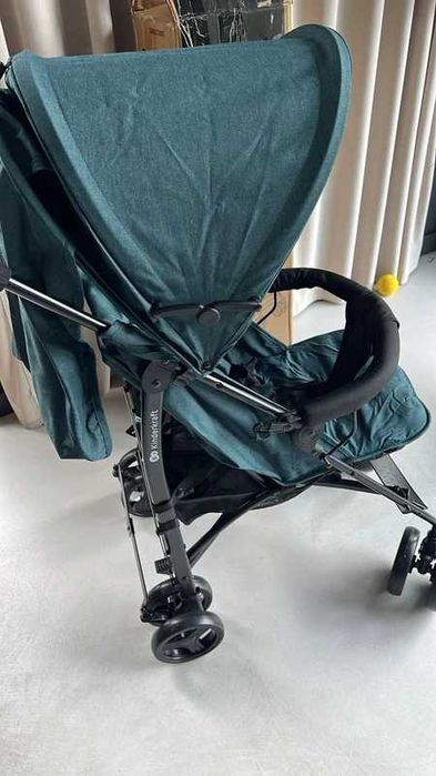 Wózek spacerowy spacerówka dla dzieci Kinderkraft zielony TIK