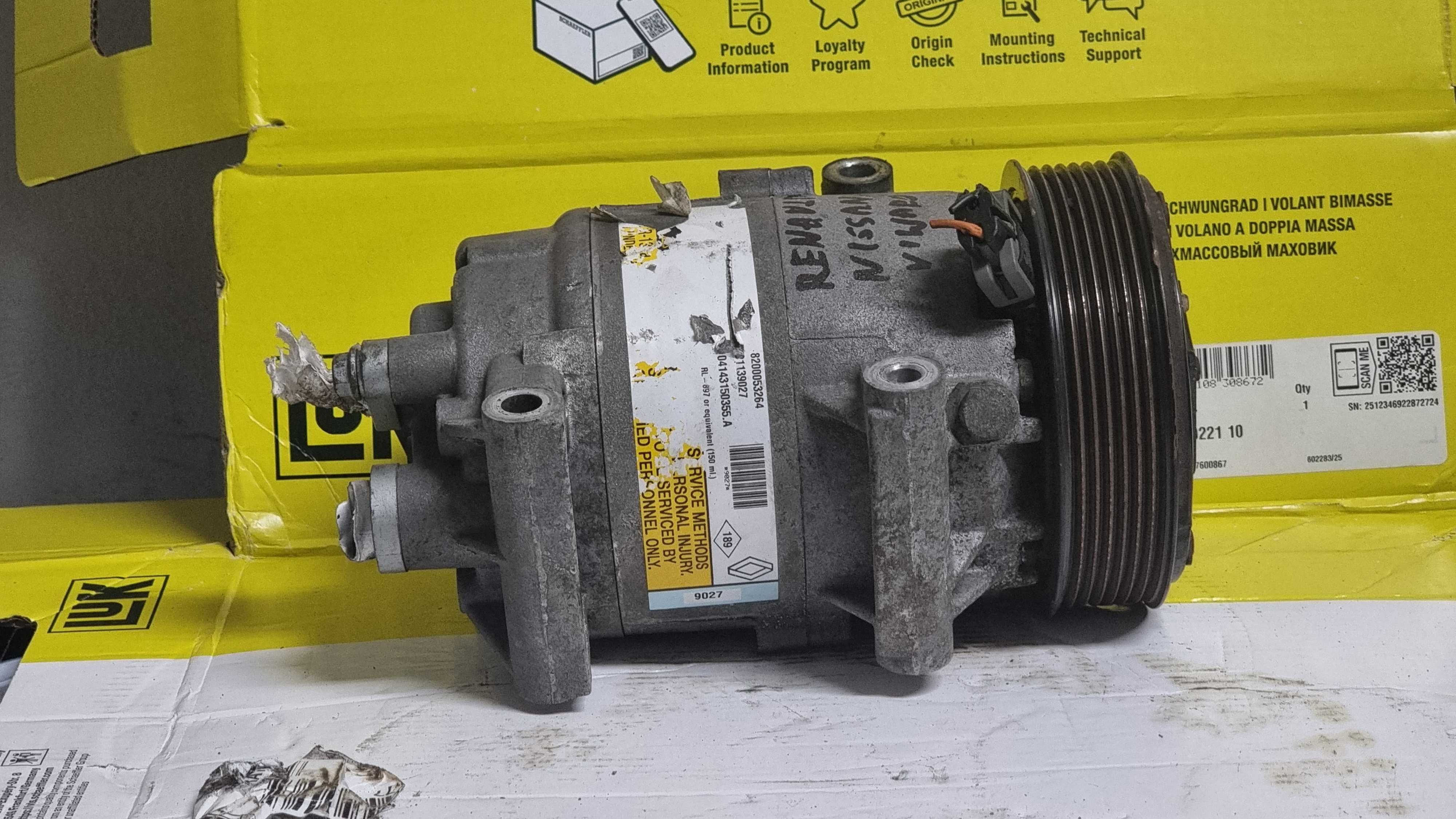 Sprężarka Klimatyzacji Renault II