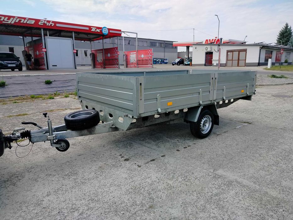 przyczepa z hamulcem Rydwan dmc 750kg - 2023r