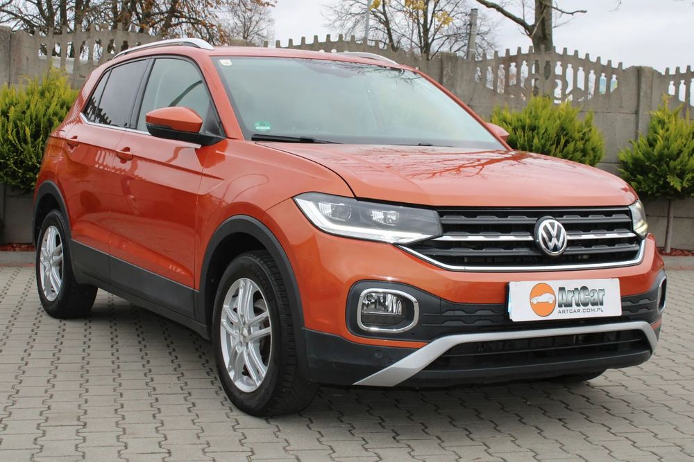 Volkswagen T-Cross Style DSG 1.0 Benz. 116km Automat 2020rok Przebieg 103309km ACC