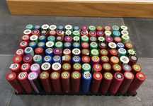 100 Celulas 18650 de Litio com capacidades entre os 1000 e os 1199 mAh