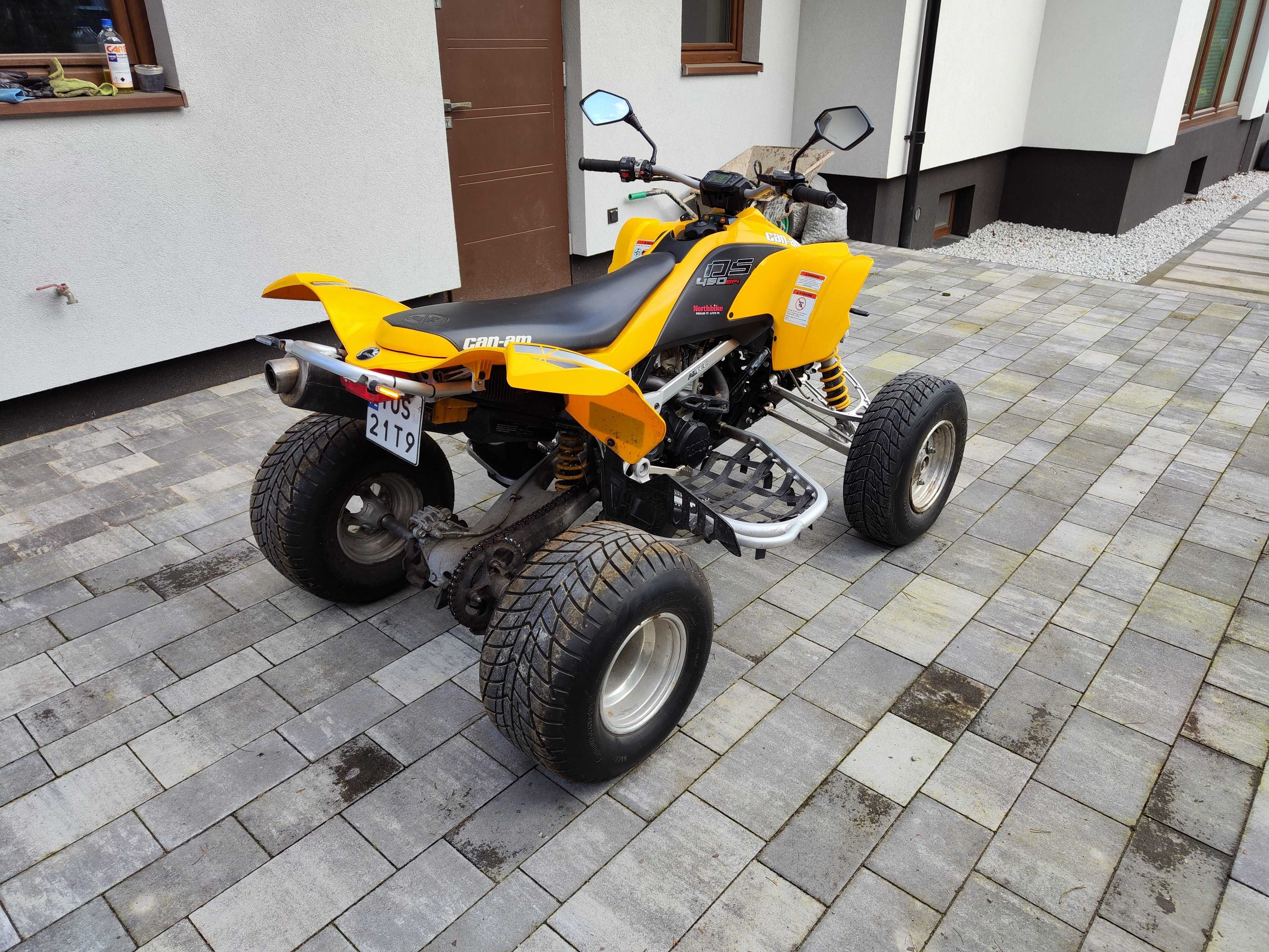 Can am DS450 _ Idealny _ Oryginał _ Zarejestrowany !!!