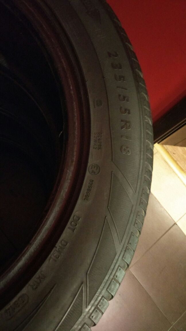 235/55 r18 2x Dunlop, 2x Falken, (Tuareg, e65, a8)
