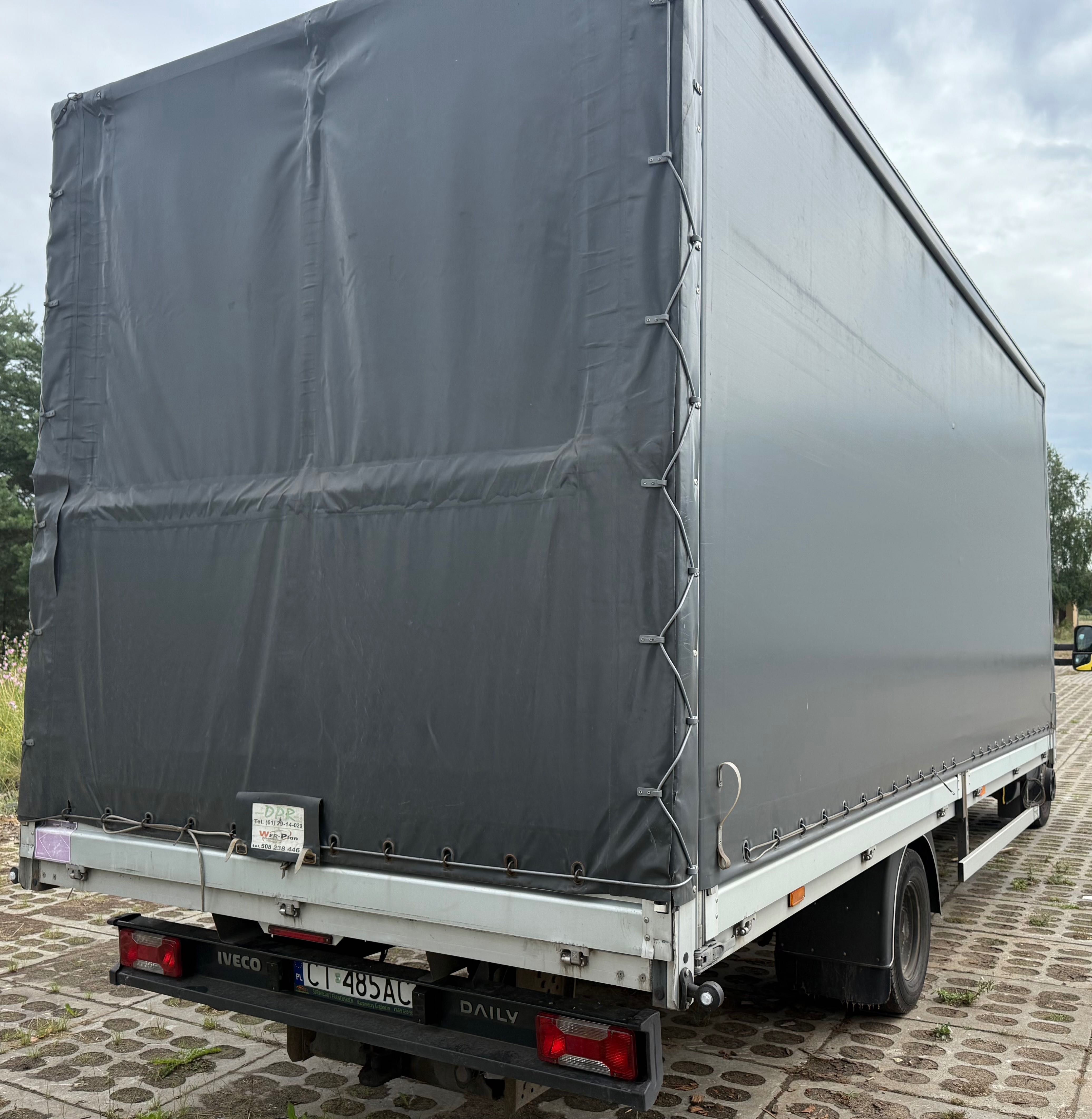 Iveco Daily 70c15 rama firanka 15 palet