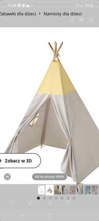 Namiot tipi Ikea dzieciecy