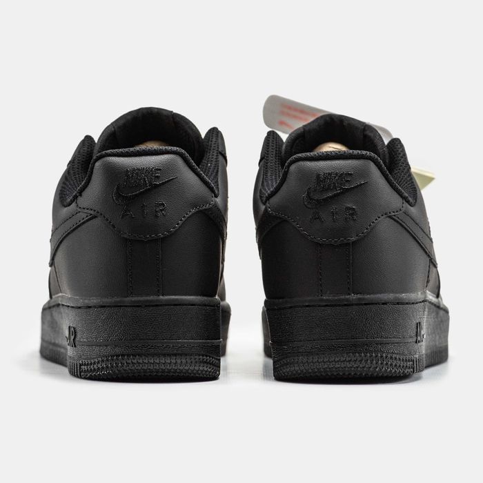 Кросівки Nike Air Force 1 Low Black Premium 36-46 Без Предоплати