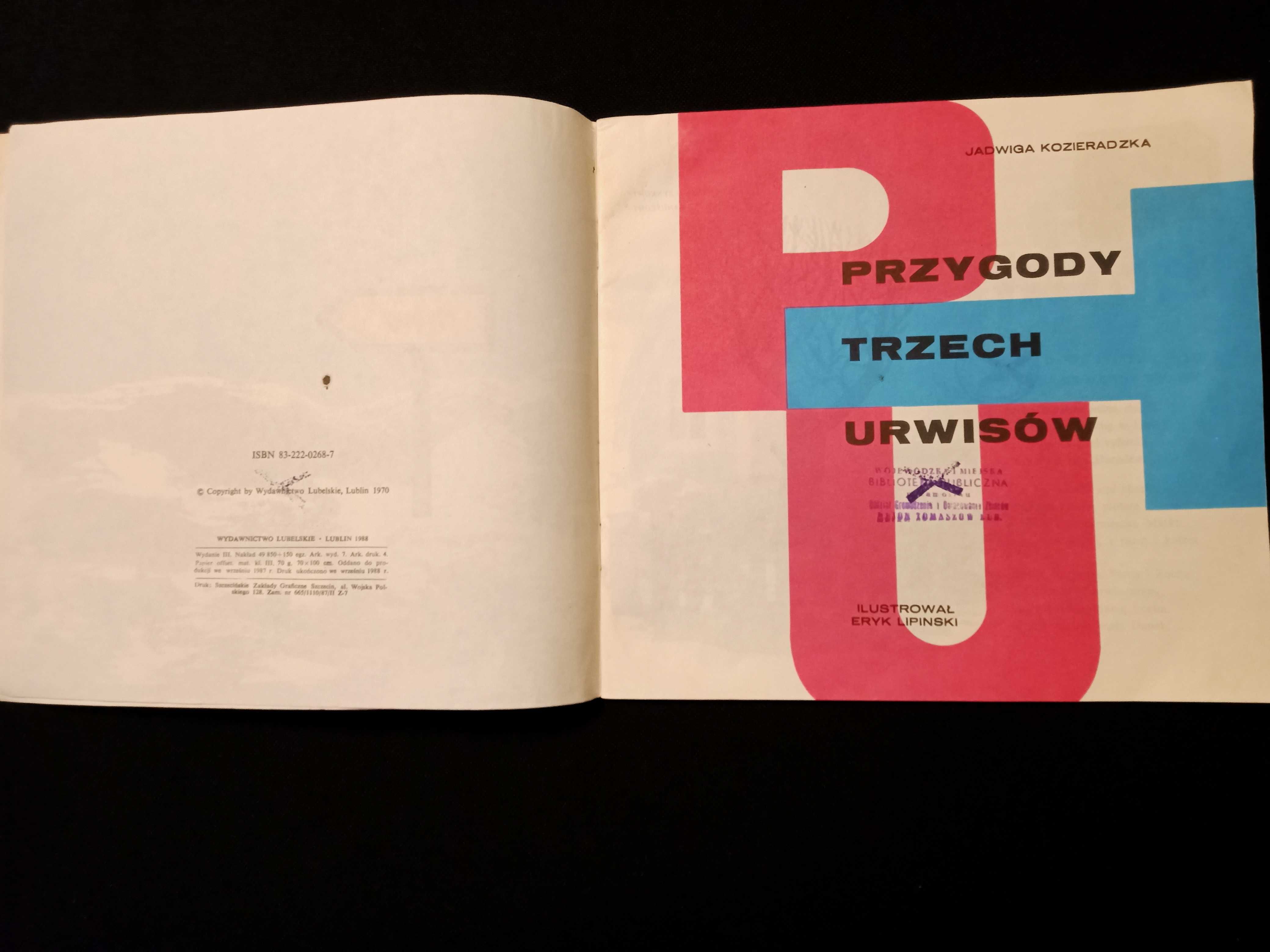 Przygody trzech urwisów Jadwiga Kozieradzka, Eryk Lipiński