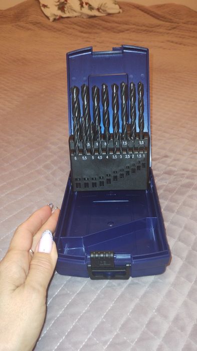 Baildon 19x wiertła do stali nierdzewne INOX M-19 1-10mm