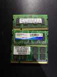 Lote de Memórias RAM – DDR, DDR2 e DDR3 (PC e portátil)
