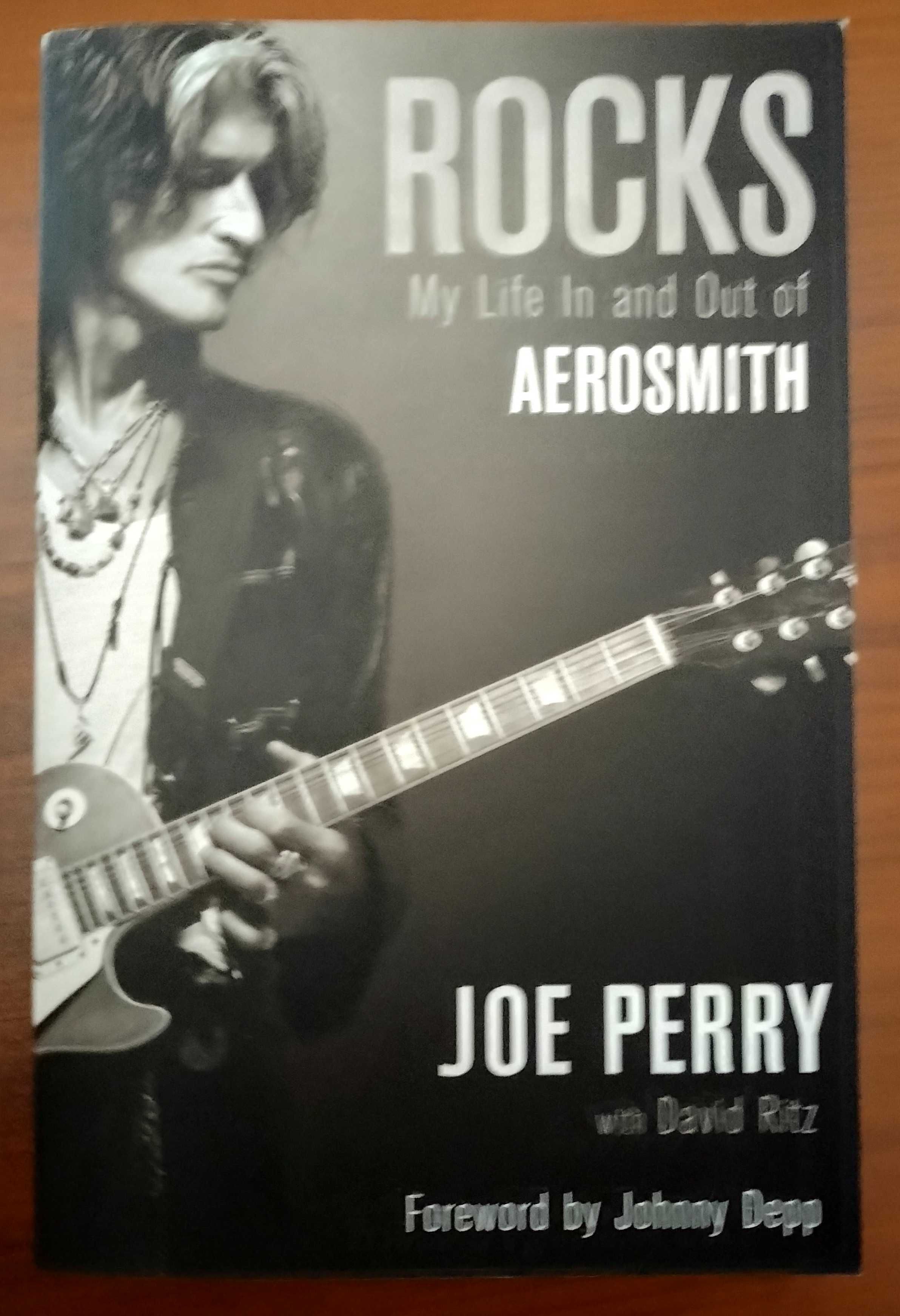 Livro Joe Perry (Aerosmith) em inglês