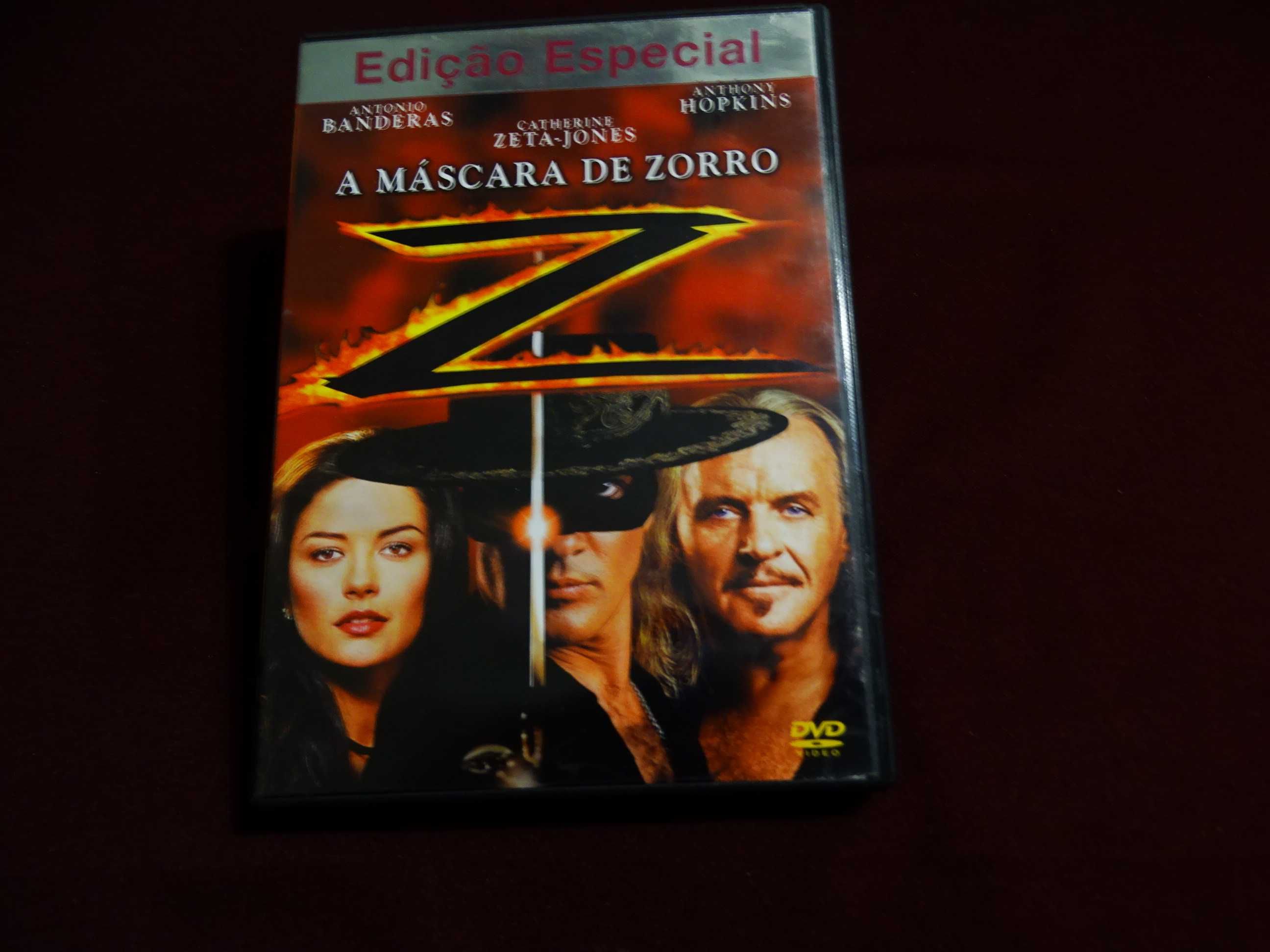 DVD-A máscara de Zorro-António Banderas