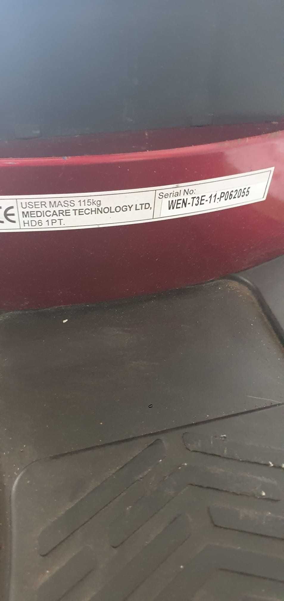 Wózek Skuter Inwalidzki Elektryczny Merkury szybki 3-kołowy TANIO!