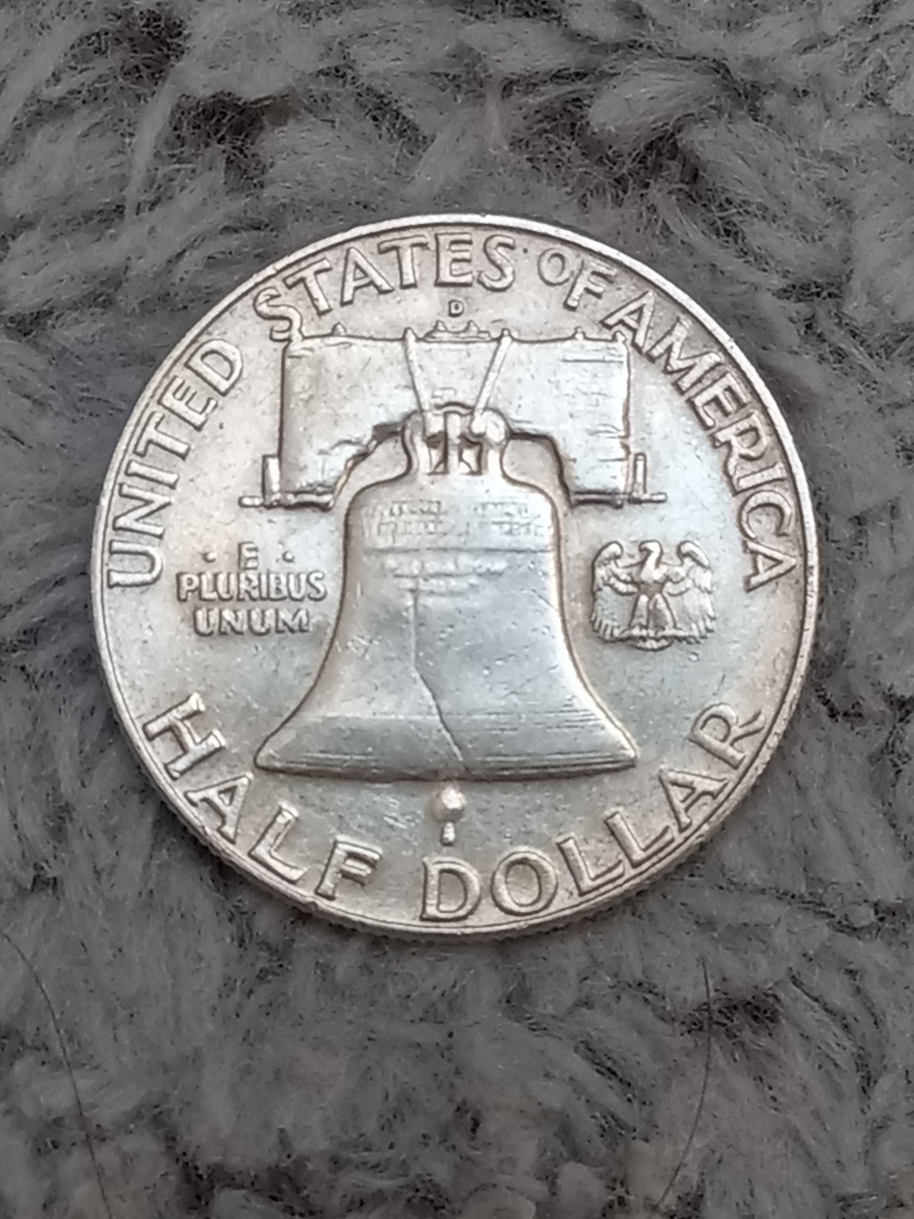 ½ dolara 1962  Franklin