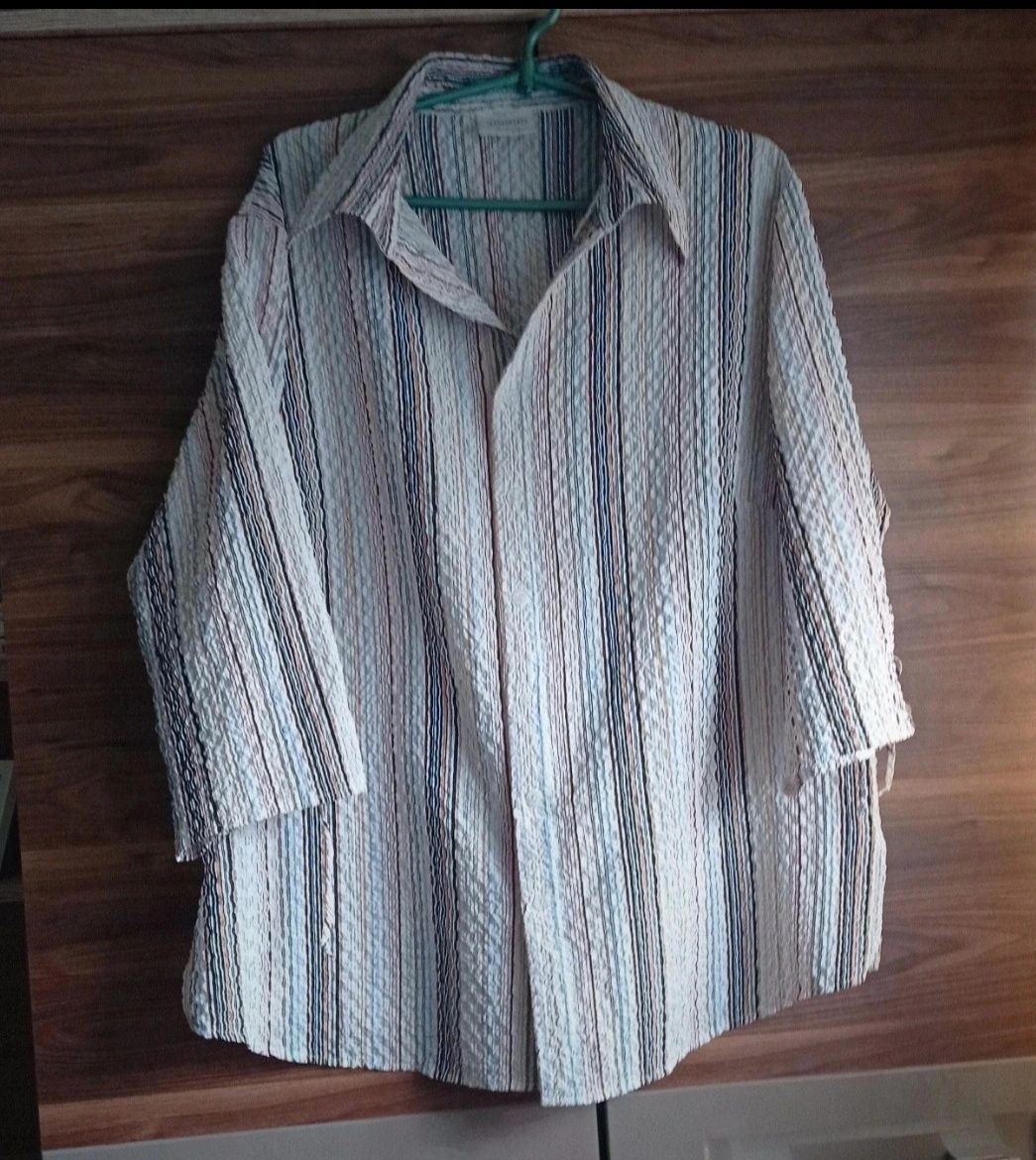 Damska bluzka koszulowa jak nowa rozmiar 3 XL 46