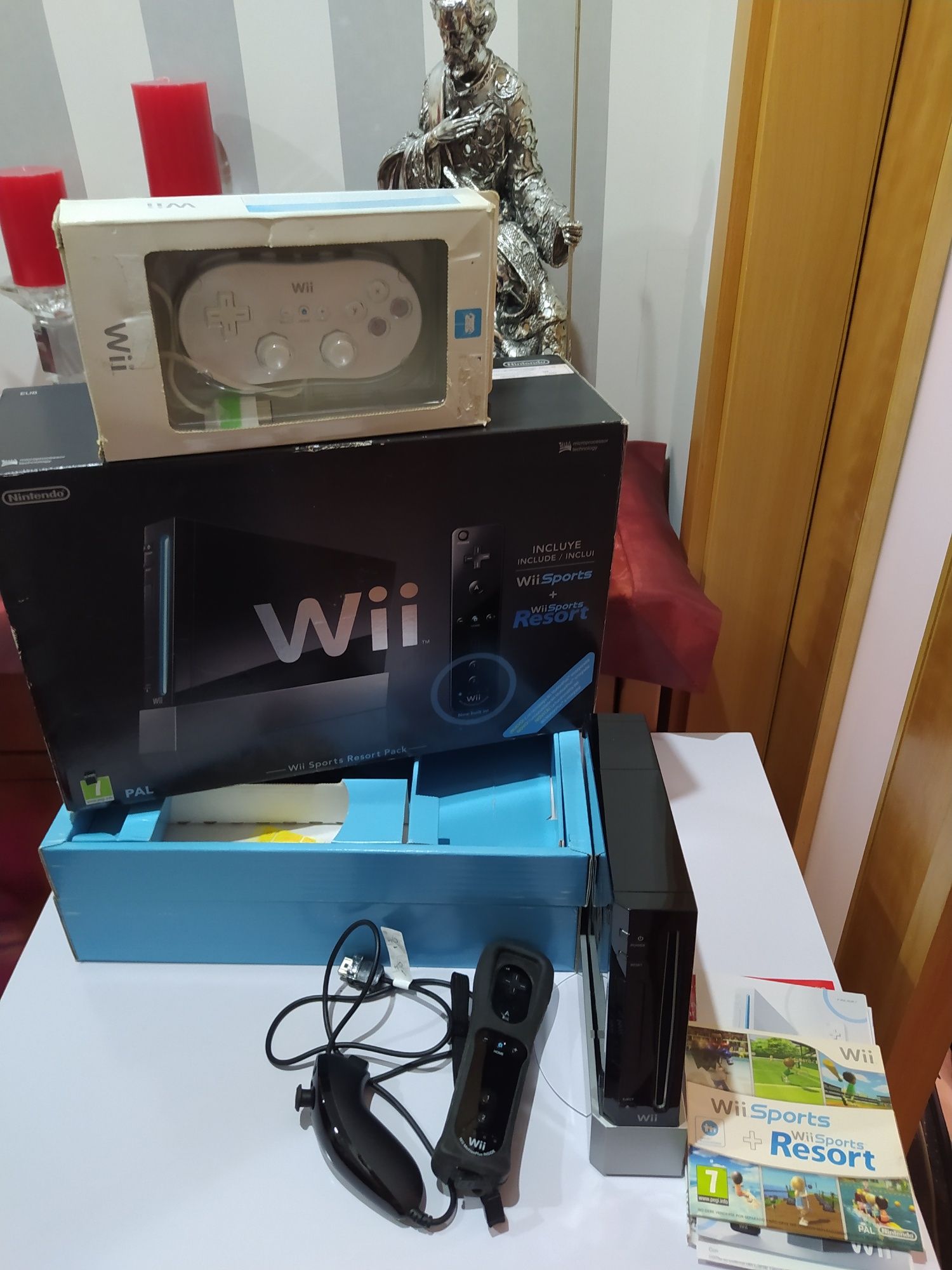 Consola Wii completa com Wii Sport