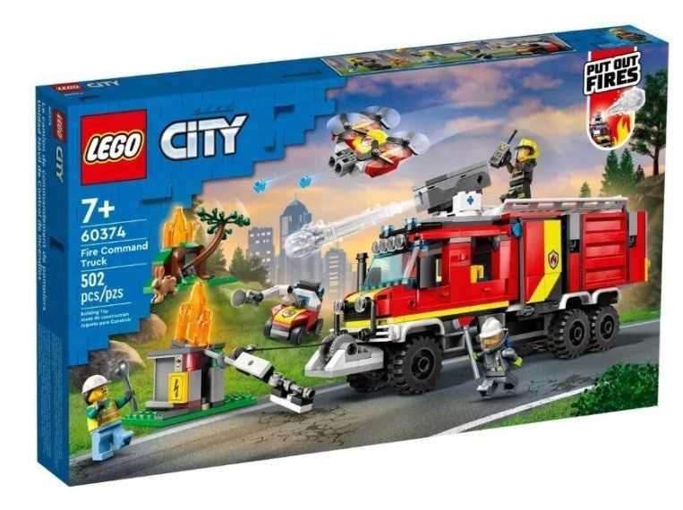 LEGO City 60374 Terenowy pojazd straży pożarnej