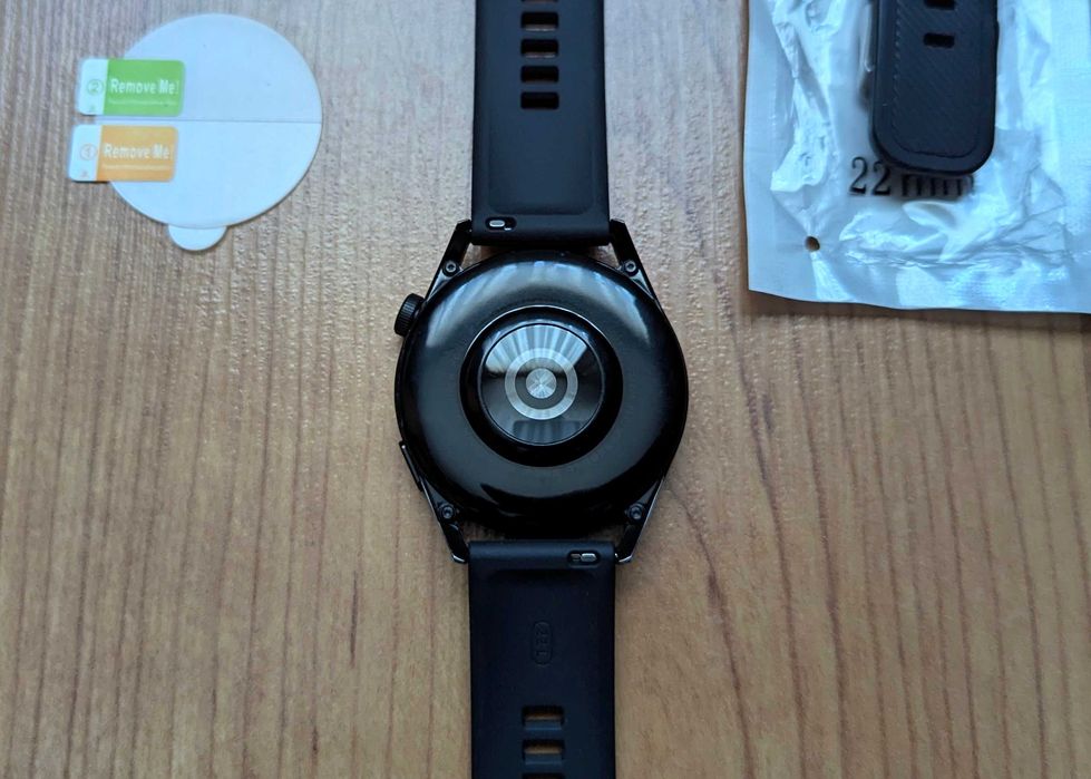 Смарт часы HUAWEI Watch GT 3 46mm Black AMOLED + Подарки