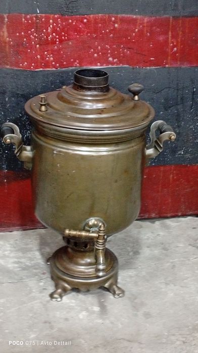 Самовар на дровах для природи чайник