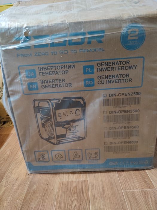 Инверторный электроГенератор Zegor 2500