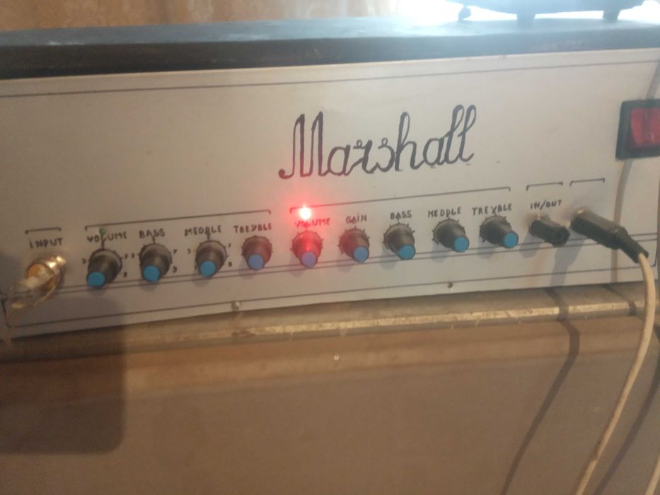 Ламповый гитарный усилитель.25-30 Вт на 8ом