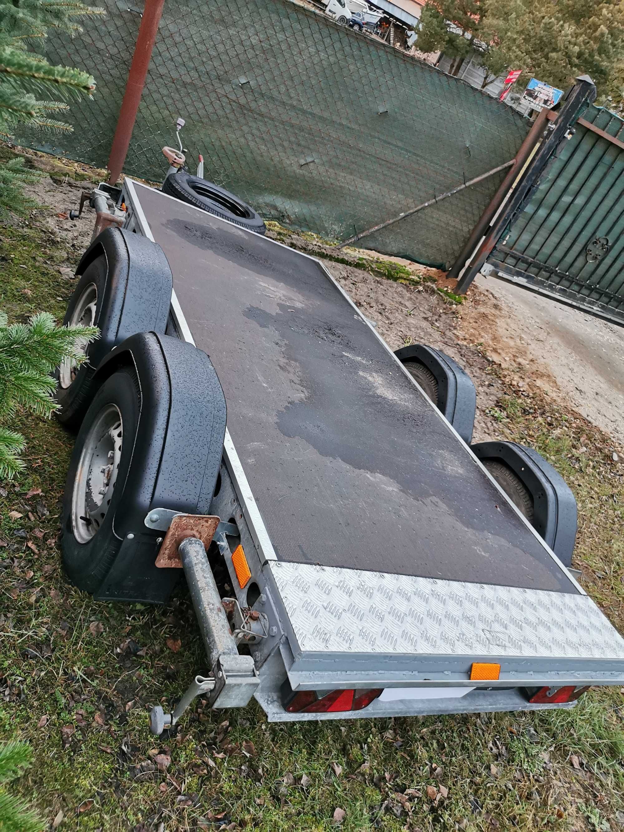 Laweta platforma przyczepa 2000kg do Quada , mini koparki mocna