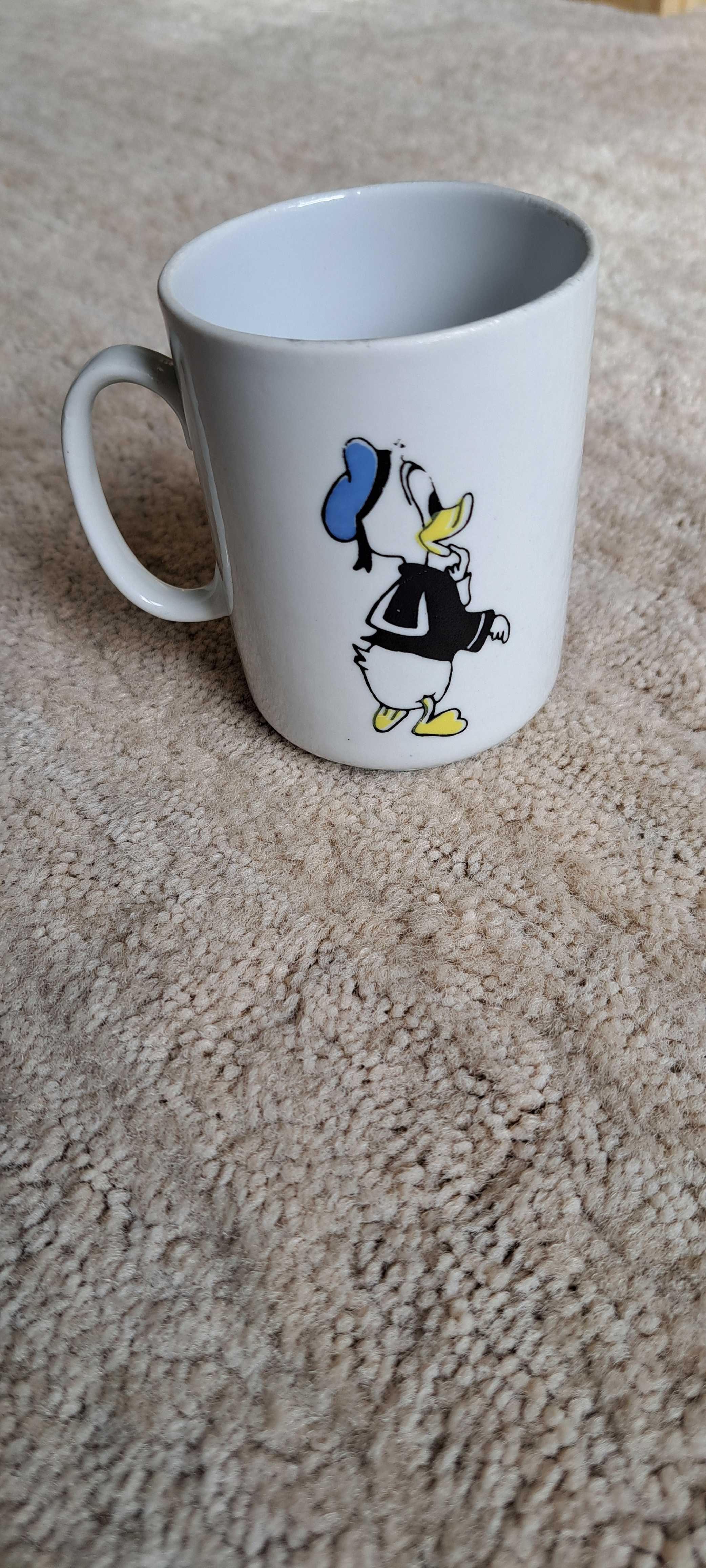 CHODZIEŻ porcelana kubek z lat 70-tych dziecięcy myszka Mickey, Donald