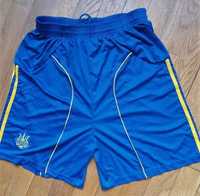 Новые ретро шорты сборной Украины 2010-12.от  Adidas (Climacool)