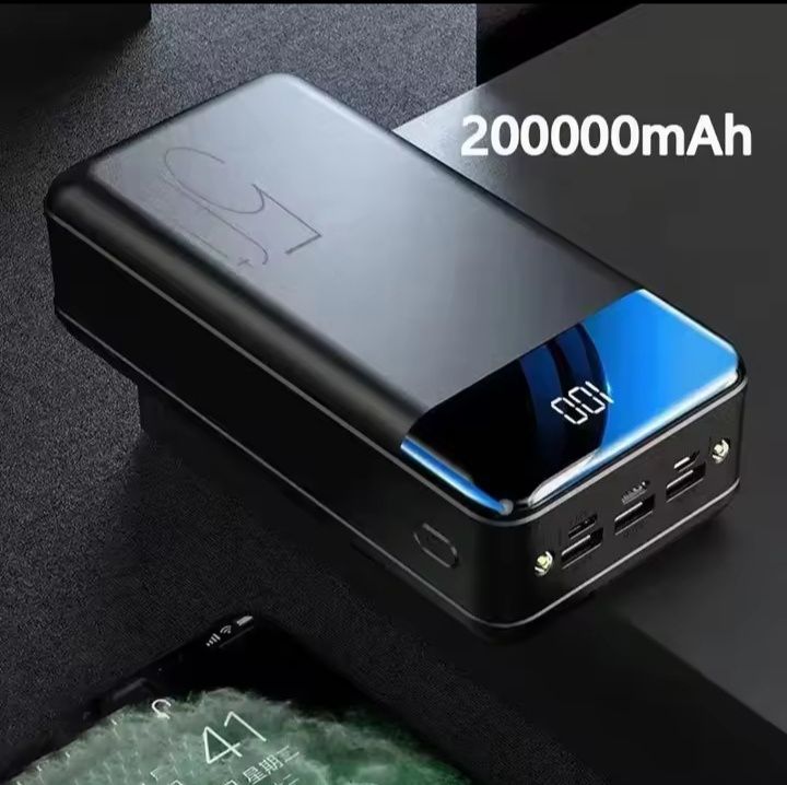 PowerBank 200 000 mAh та зарядний пристрій Baseus 100 w