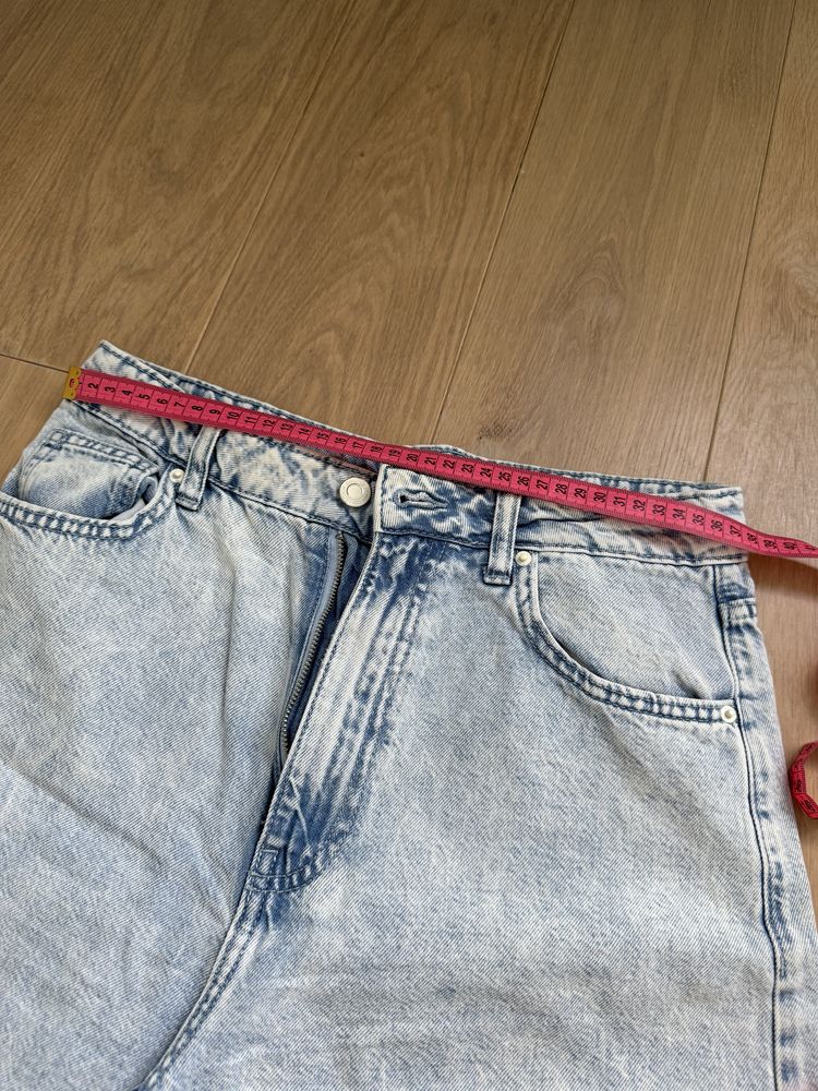 Джинси wide leg bershka 38р