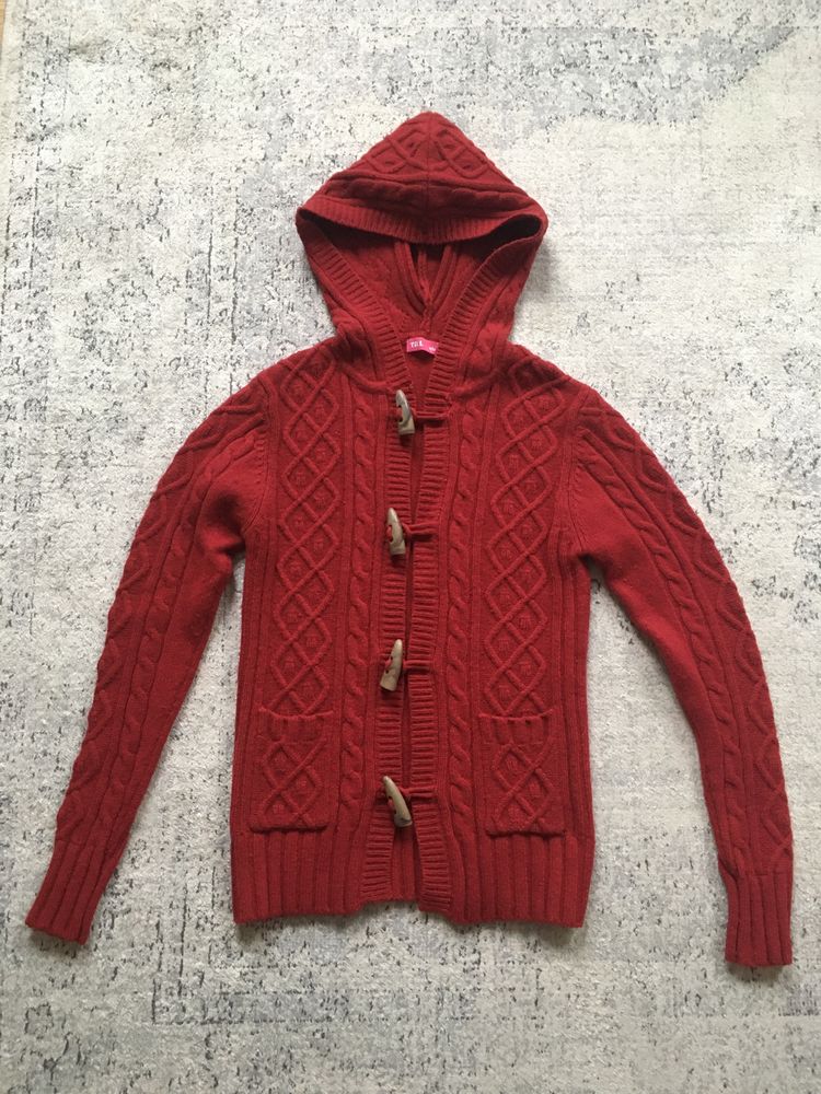 Kardigan sweter wełna vintage