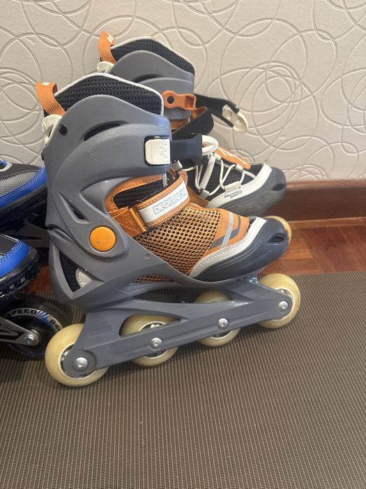 1 par de  patins em linha criança