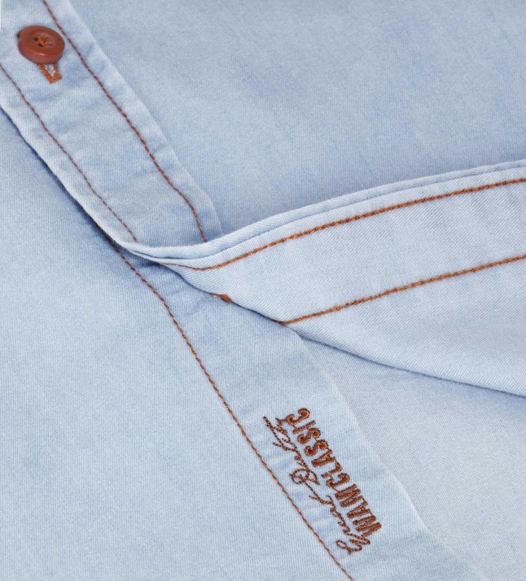 Holenderska koszula jeansowa Wan Denim XXL rozmiar
