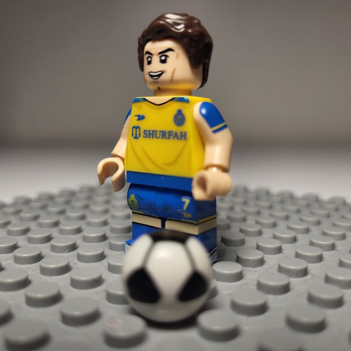 Cristiano Ronaldo | Al Nassr | Kompatybilna z Lego