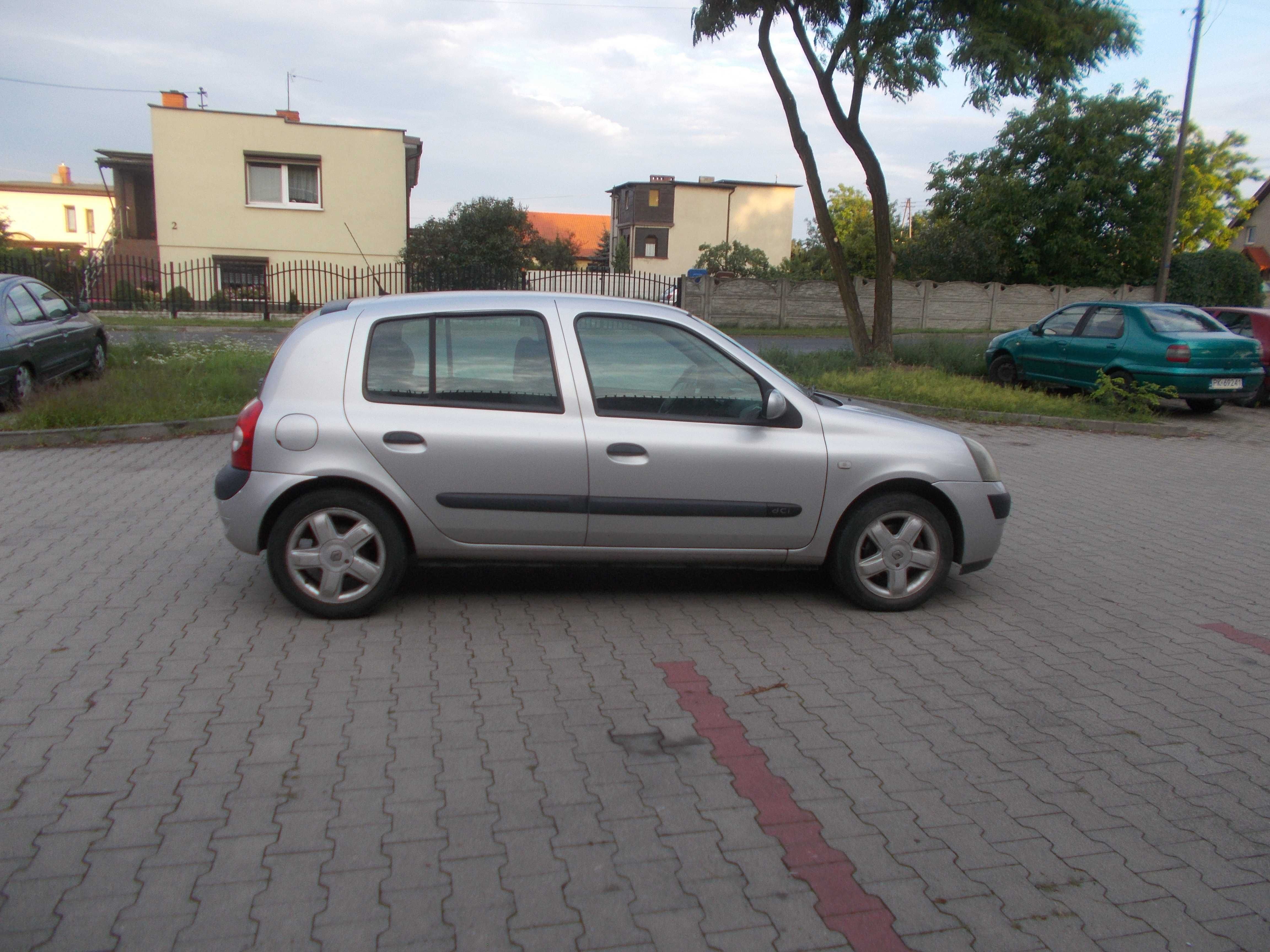 Renault Clio II lift 2001 - 2008 na części kolor TED69 SREBRNY