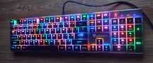 Niskoprofilowa klawiatura Genesis Thor 420 RGB ( Otemu Blue )