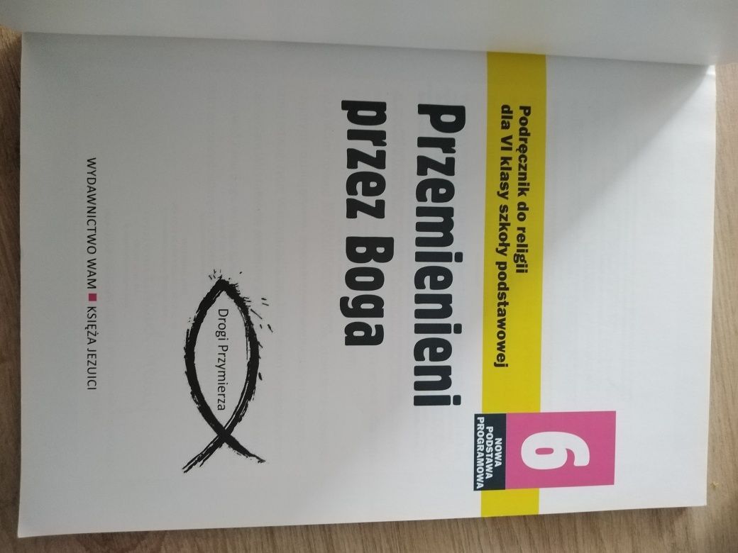 Przemienieni przez Boga podręcznik do religii kl. 6